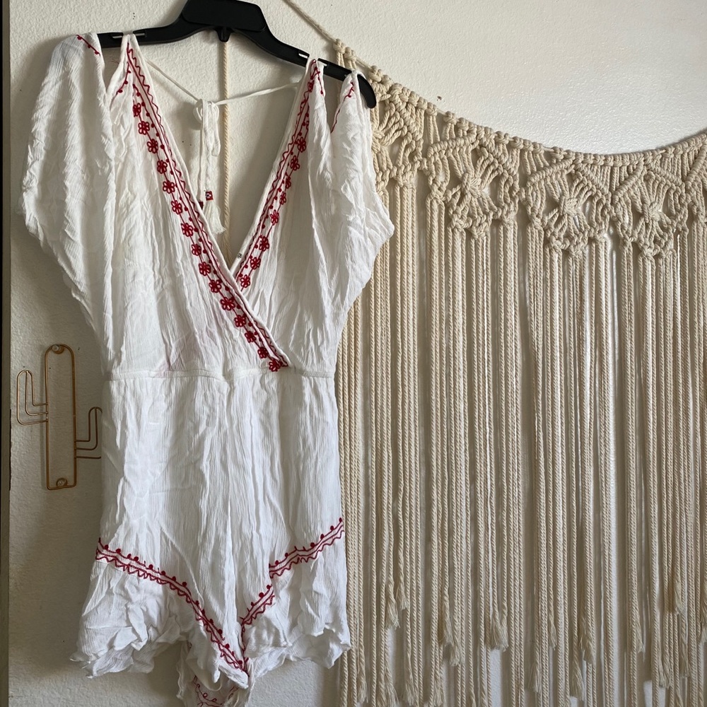 White romper